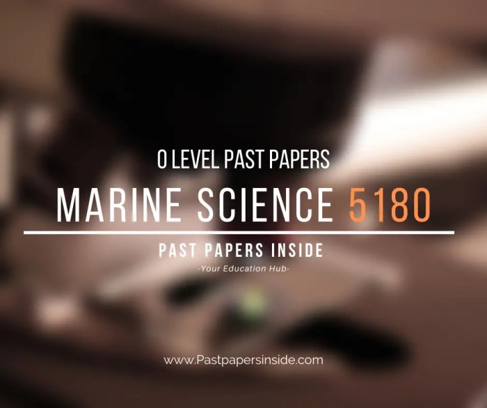 Aice marine science past papers