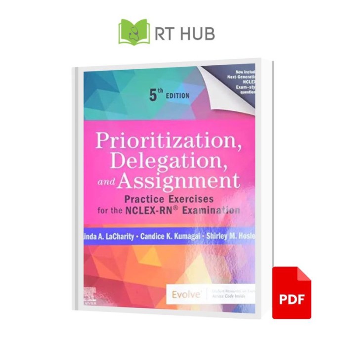 Prioritization delegation and assignment 5th edition