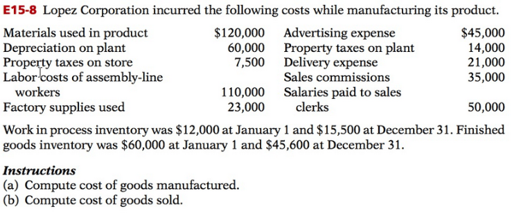 Incurred costs corporation e14 compute